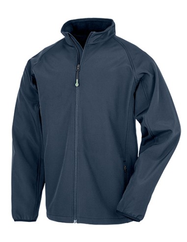 R-R901M-Mens Recycled 2-Layer Printable Softshell Jacket